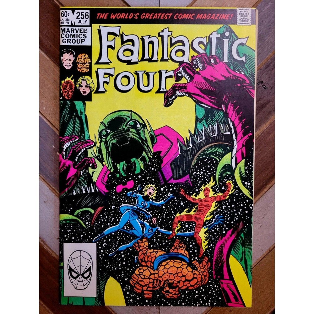 Fantastic Four #256 (1983) Avengers, Annihilus, Negative Zone! John Byrne (7.0)